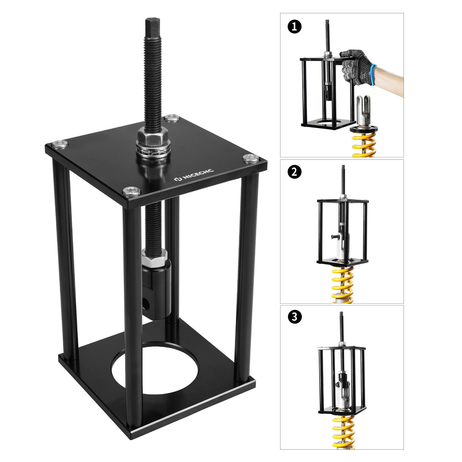 Spring Compressor Tool - Suspension Shock Frühling Kompressor Werkzeug 60mm