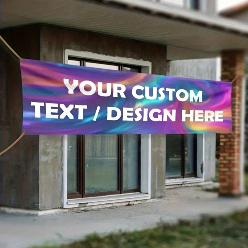 Auto Repair Shop Logo - Individuelle Banner-Flaggen, geeignet für personalisierte Logos,