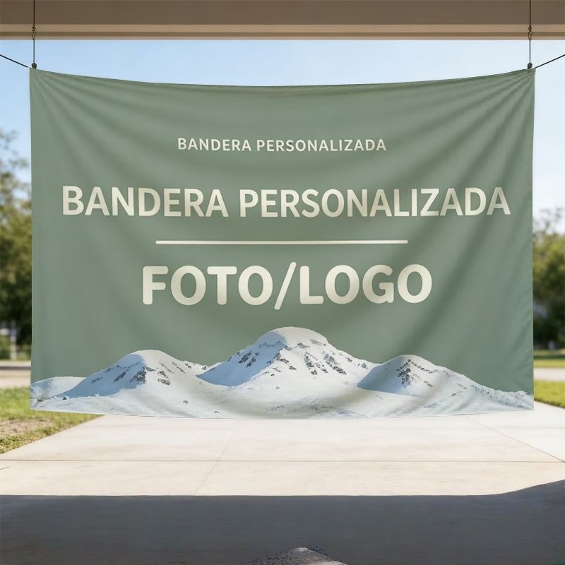 Auto Repair Shop Logo - Individuell gestaltete Banner-Flaggen, geeignet für personalisierte