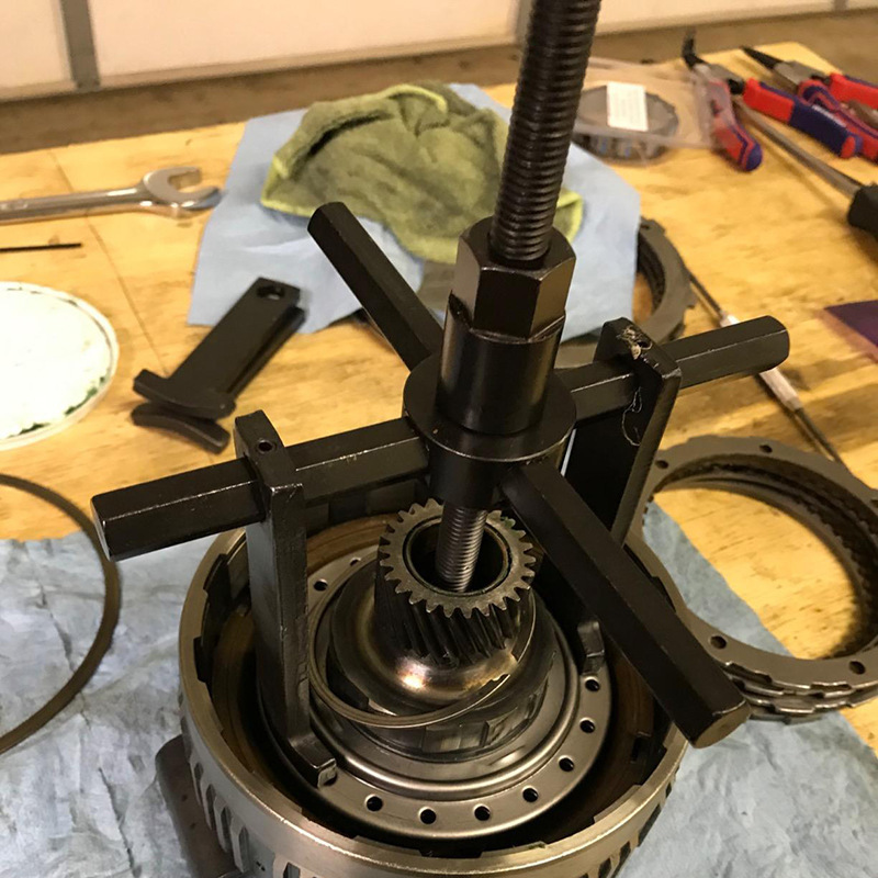 Spring Compressor Tool - Automatisches Getriebe Hintere Kupplung Kolbenring Ausbau-